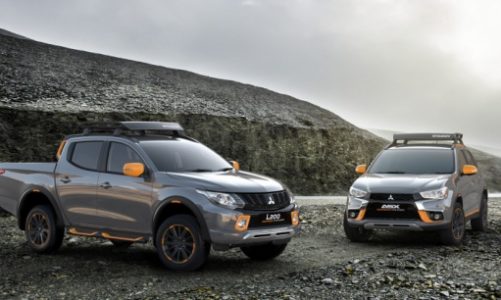 Gama modeli Mitsubishi Motors prezentowana podczas Geneva Motor Show