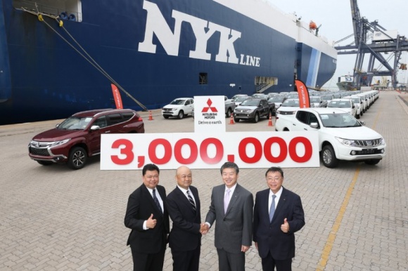 Rekord fabryki Mitsubishi – 3 miliony wyeksportowanych aut!