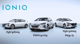 Hyundai startuje z kampanią Driven by e-motion BIZNES, Motoryzacja - Hyundai IONIQ to pierwszy na świecie model, który może być wyposażony w jeden z trzech, różnych napędów do wyboru: elektryczny, hybrydowy typu plug-in (z możliwością ładowania z gniazdka elektrycznego) lub klasyczny hybrydowy.