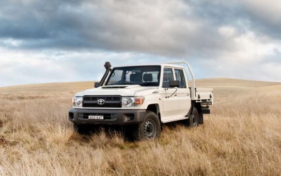 5 gwiazdek za bezpieczeństwo dla Toyoty Land Cruiser 70