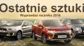 Ruszyła kampania wyprzedażowa Mitsubishi BIZNES, Motoryzacja - Ruszyła kampania „Ostatnie sztuki” wspierająca wyprzedaż samochodów Mitsubishi z rocznika 2016.