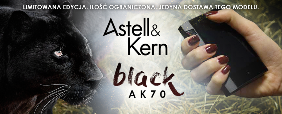 Astell&Kern AK70 Obsidian Black