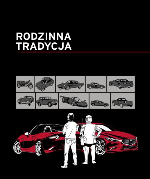 SKYACTIV Mazdy w komiksowej odsłonie