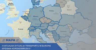 Mapa z aktualnymi informacjami i transmisje wideo dla firm transportowych , - W obliczu aktualnej sytuacji wynikającej z panującej pandemii koronawirusa Grupa Inelo przygotowała interaktywną mapę prezentującą bieżące zmiany na europejskich trasach. Dowiemy się z niej, w których miejscach wprowadzono kontrole sanitarne lub zawieszono kary za złamanie norm czasu pracy kierowcy, oraz gdzie jest konieczne posiadanie specjalnych oświadczeń o realizowanej trasie.
