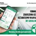 Zgłaszanie szkód przez aplikację w aplikacji Arval