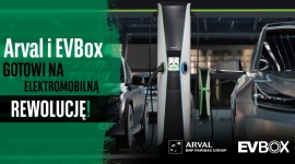 Samochód elektryczny w pakiecie z ładowarką od Arval i EVBox BIZNES, Motoryzacja - Arval Service Lease Polska, lider na rynku wynajmu długoterminowego pojazdów z pełną obsługą, dostarcza klientom samochody elektryczne wraz z inteligentnymi ładowarkami.